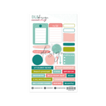 Writable Shape Stickers December Stories Journaling