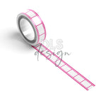Washi Tape Peony Film Strip