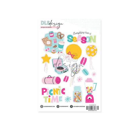 Writable Shape Stickers Zestful