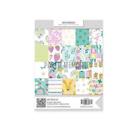 Paper Set 6x8" Spring Memories