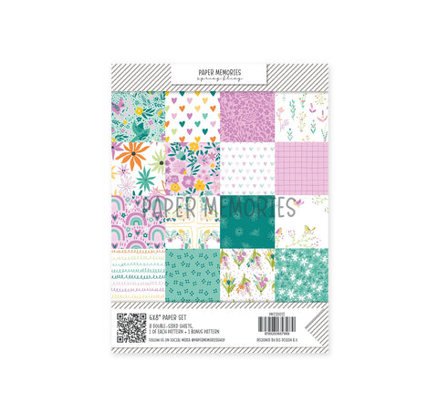 Paper Set 6x8" Spring Memories - Spring Fling