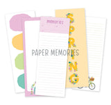 Journaling Cards 3x8" Spring Memories - Spring Fling