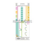 Journaling Cards 3x8" Spring Memories - Spring Fling