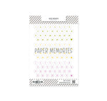 Date Stickers Spring Memories Pastel