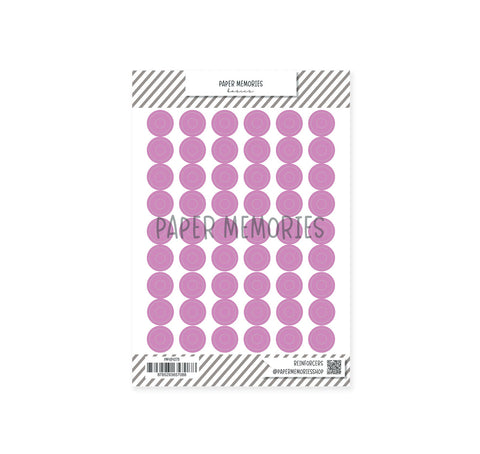 Vinyl Reinforcers Stickers Wisteria