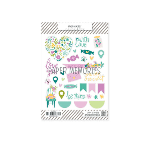 Shape Stickers Spring Memories - Spring Fling