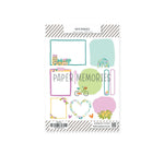 Journaling Shape Stickers Spring Memories - Spring Fling